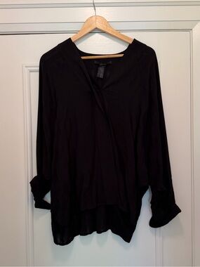 Smythe  Lightweight V-Neck kimono Blouse